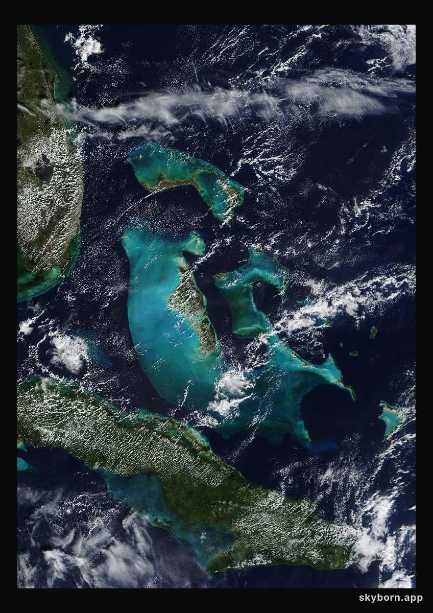 The Earth on 7 November 2023 · Bahamas