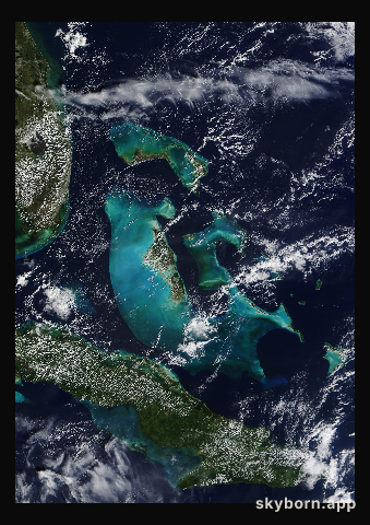 The Earth on 7 November 2023 · Bahamas