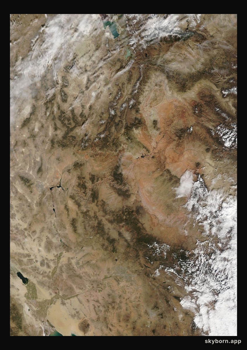 The Earth on 10 November 2023 · Colorado Plateau