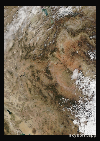 The Earth on 10 November 2023 · Colorado Plateau