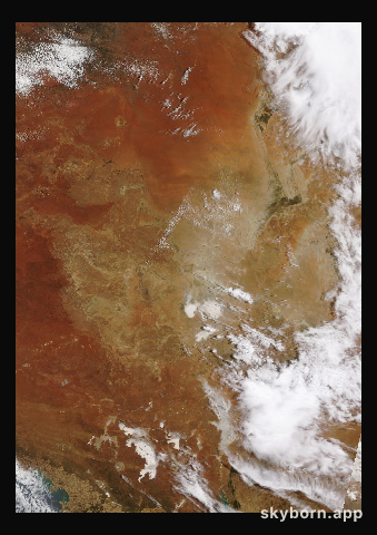 The Earth on 19 November 2023 · Lake Eyre, Australia