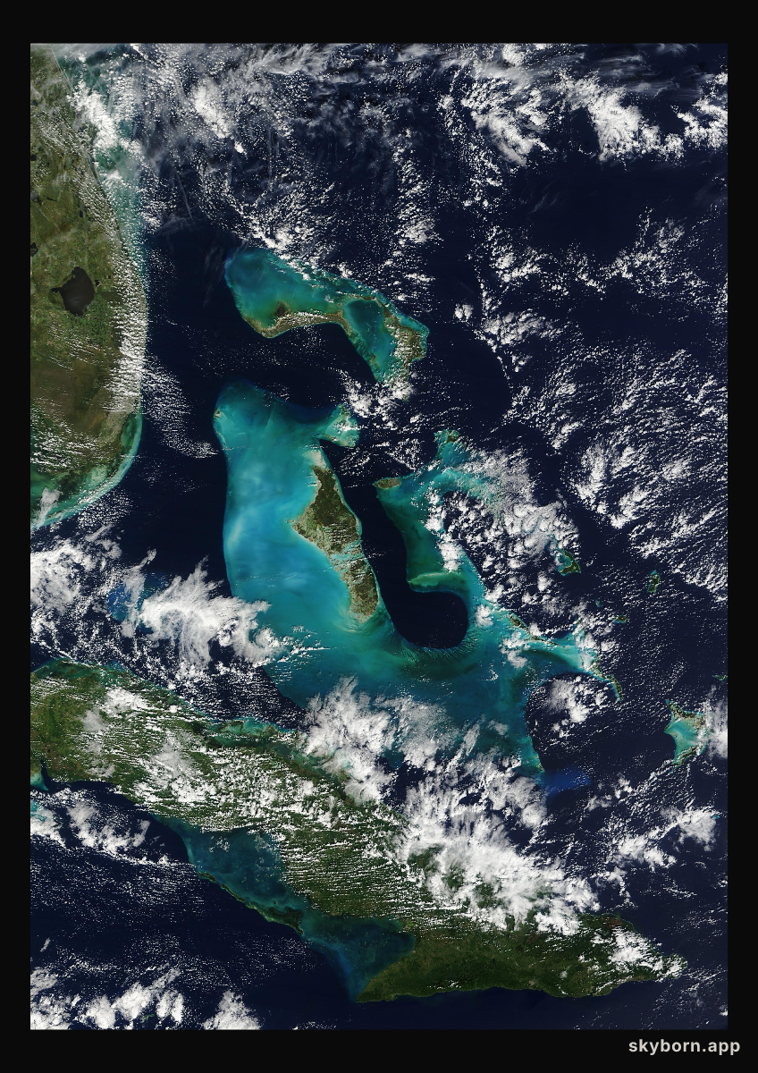 The Earth on 21 November 2023 · Bahamas