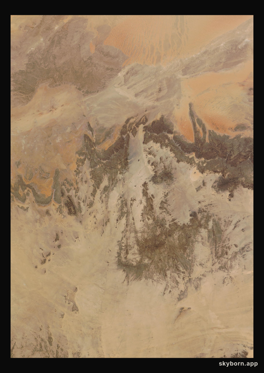The Earth on 28 November 2023 · Sahara, Algeria