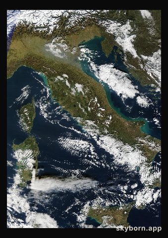 The Earth on 29 November 2023 · Italy and the Adriatic