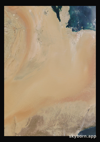 The Earth on 3 December 2023 · Empty Quarter, Arabia