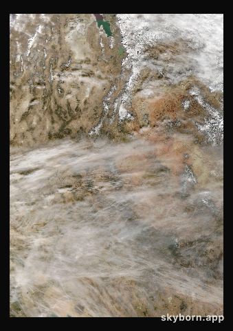 The Earth on 11 December 2023 · Colorado Plateau