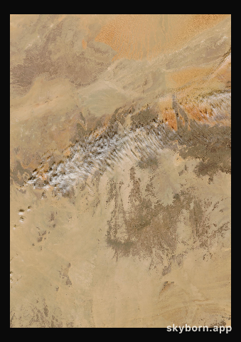 The Earth on 14 December 2023 · Sahara, Algeria