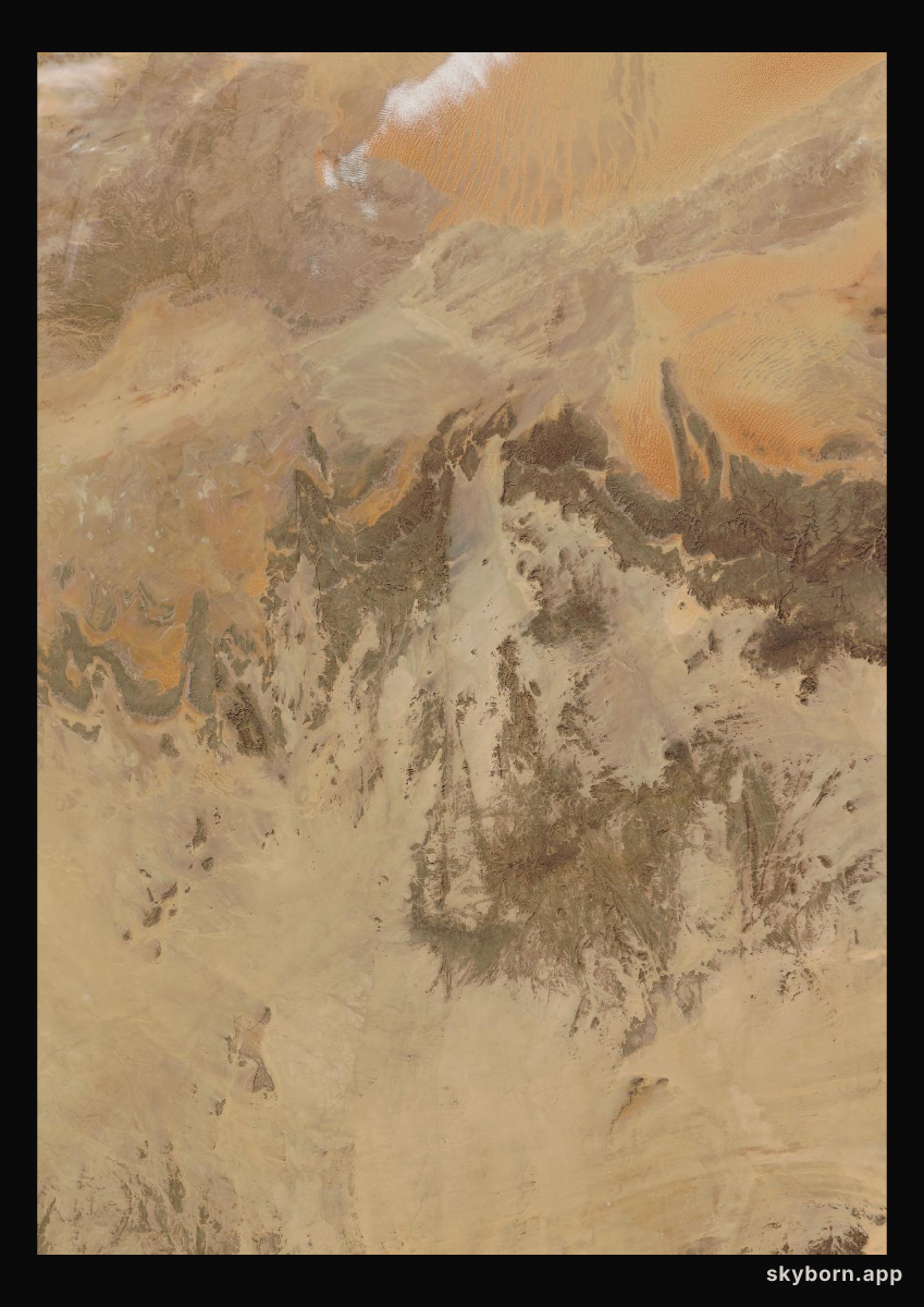 The Earth on 29 December 2023 · Sahara, Algeria