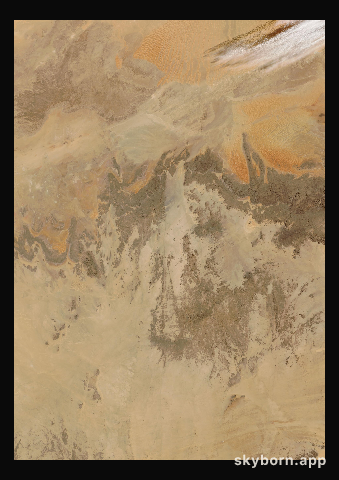 The Earth on 31 December 2023 · Sahara, Algeria