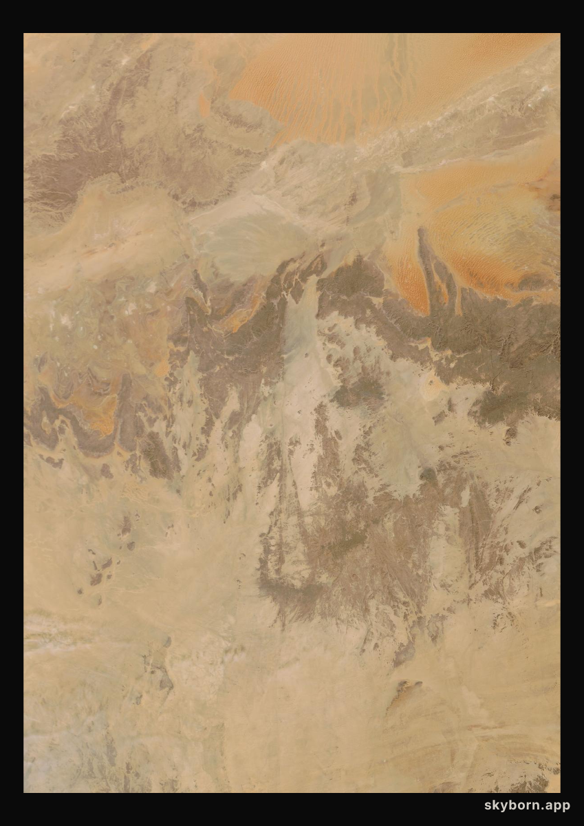 The Earth on 5 February 2024 · Sahara, Algeria