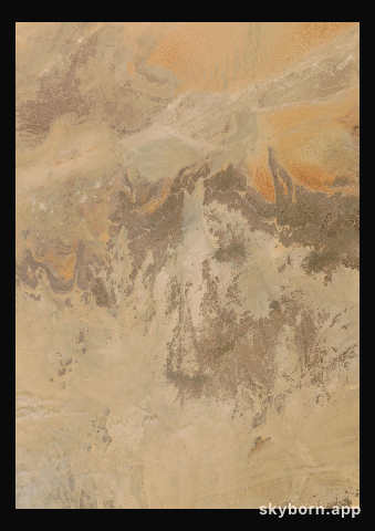 The Earth on 5 February 2024 · Sahara, Algeria