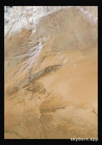 The Earth on 10 February 2024 · Eye of the Sahara, Mauritania