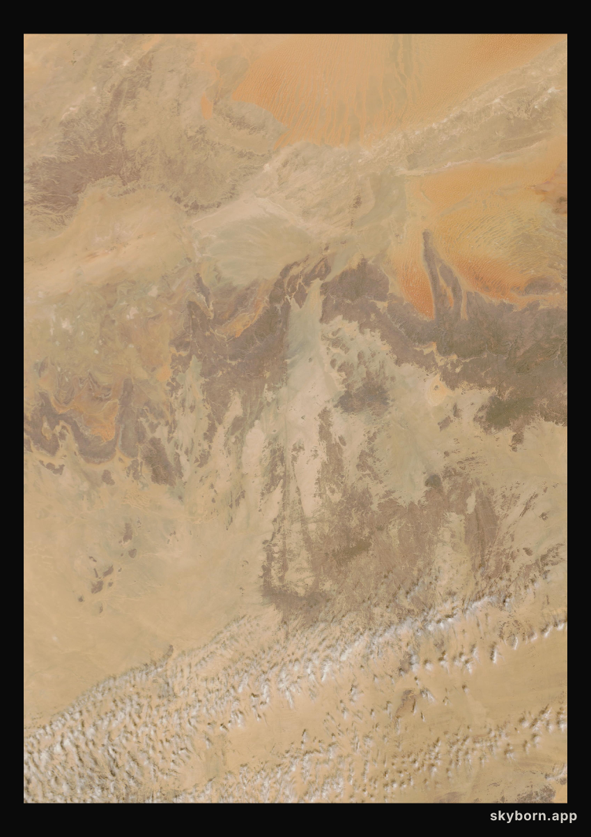 The Earth on 5 March 2024 · Sahara, Algeria