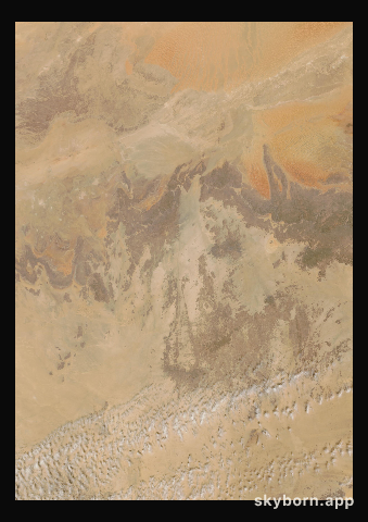 The Earth on 5 March 2024 · Sahara, Algeria