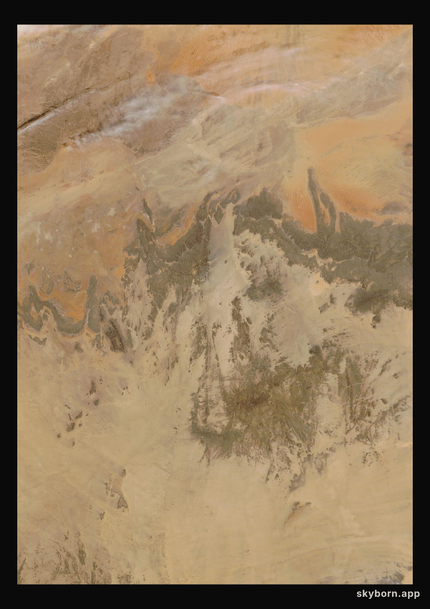 The Earth on 6 March 2024 · Sahara, Algeria