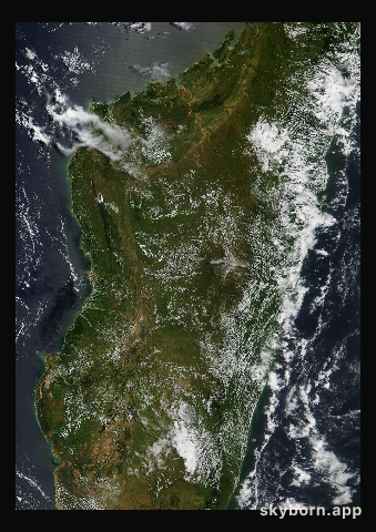 The Earth on 18 March 2024 · Madagascar