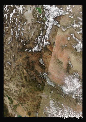 The Earth on 2 April 2024 · Colorado Plateau