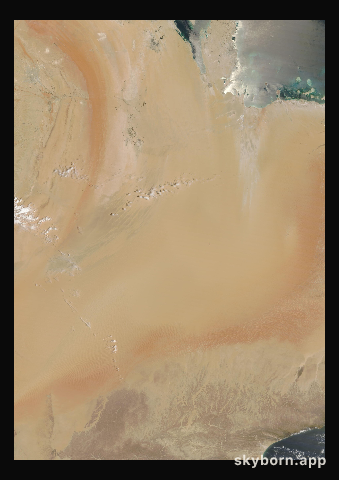 The Earth on 26 April 2024 · Empty Quarter, Arabia