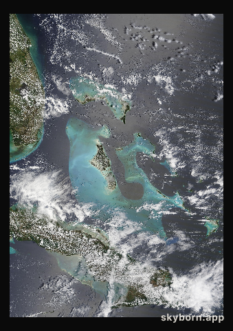 The Earth on 29 April 2024 · Bahamas
