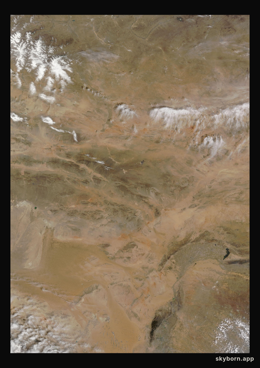 The Earth on 1 May 2024 · Gobi Desert