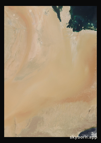 The Earth on 27 May 2024 · Empty Quarter, Arabia