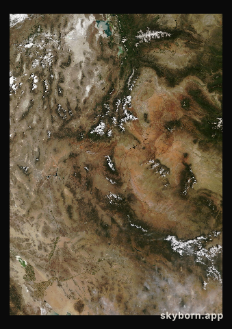 The Earth on 6 June 2024 · Colorado Plateau