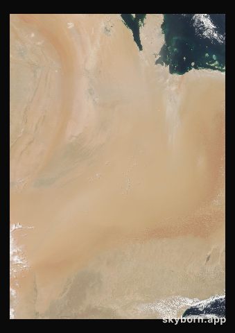 The Earth on 20 June 2024 · Empty Quarter, Arabia