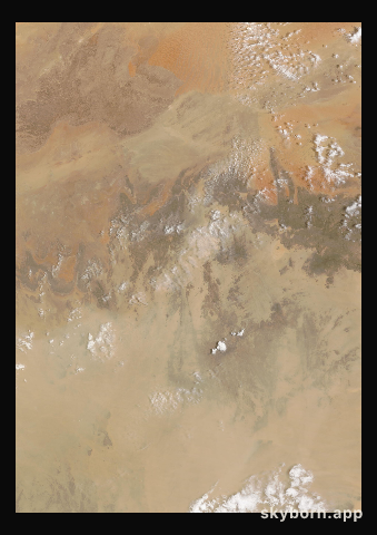 The Earth on 23 June 2024 · Sahara, Algeria