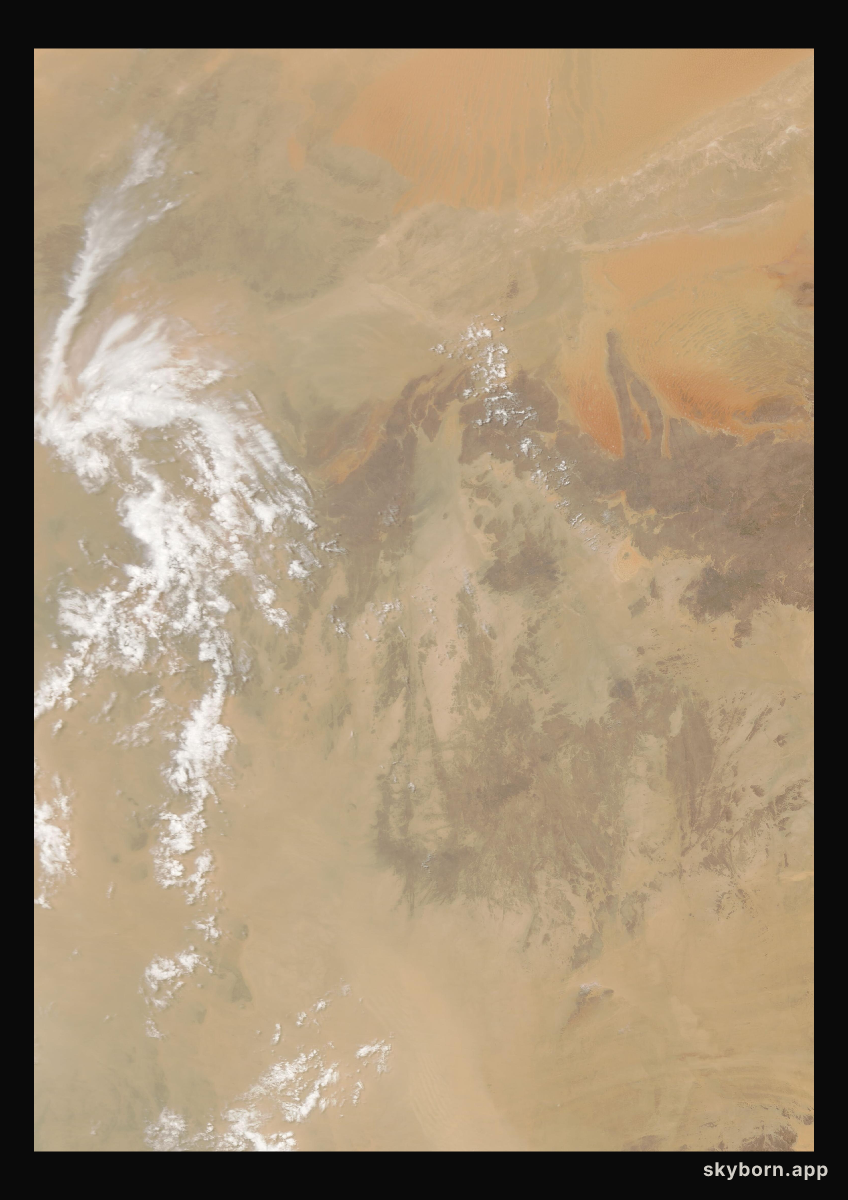 The Earth on 27 June 2024 · Sahara, Algeria