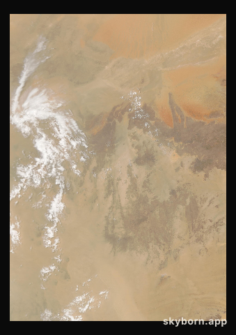 The Earth on 27 June 2024 · Sahara, Algeria