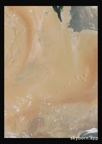 The Earth on 28 June 2024 · Empty Quarter, Arabia