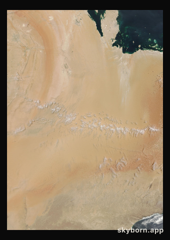 The Earth on 30 June 2024 · Empty Quarter, Arabia