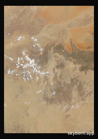 The Earth on 5 July 2024 · Sahara, Algeria