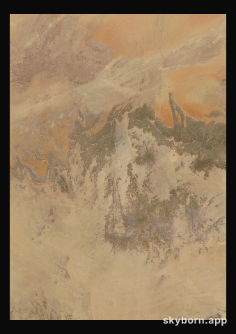 The Earth on 10 July 2024 · Sahara, Algeria