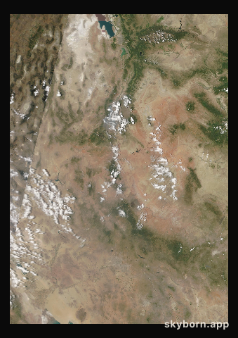 The Earth on 11 July 2024 · Colorado Plateau