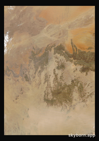 The Earth on 20 July 2024 · Sahara, Algeria