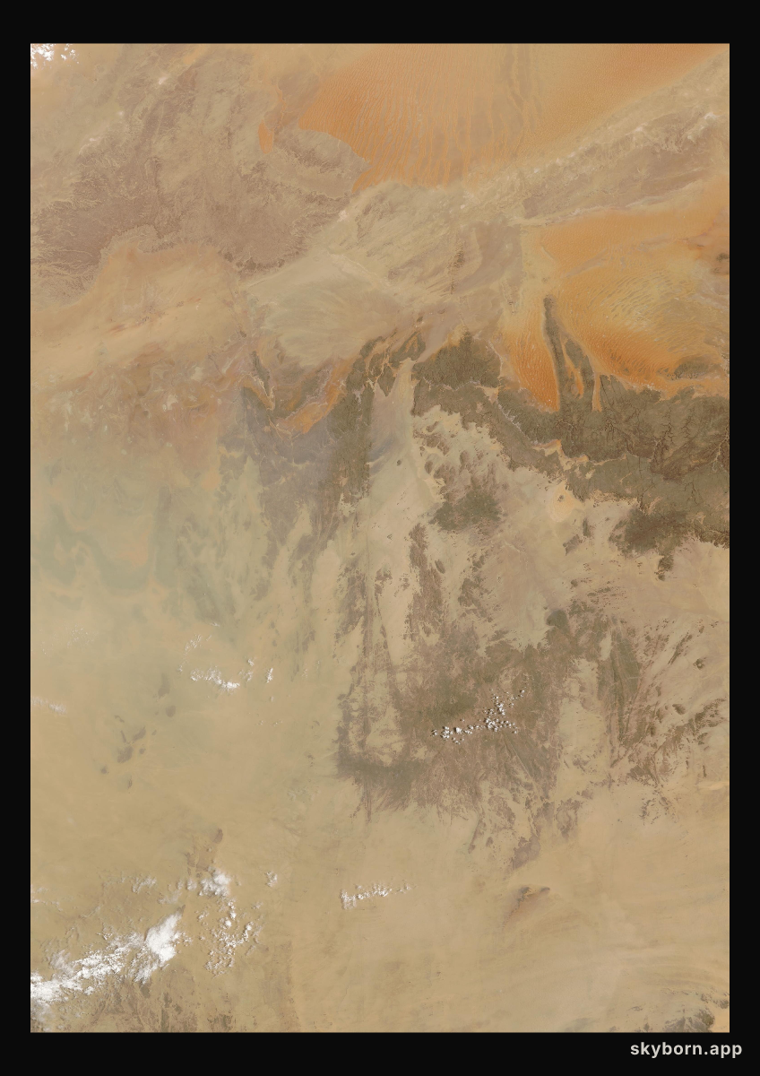 The Earth on 22 July 2024 · Sahara, Algeria