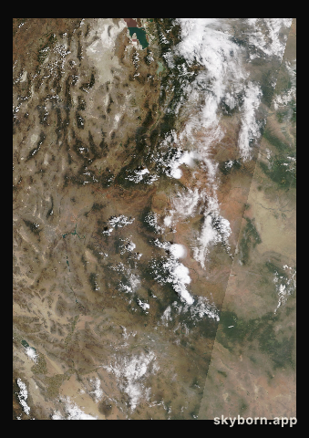 The Earth on 25 July 2024 · Colorado Plateau