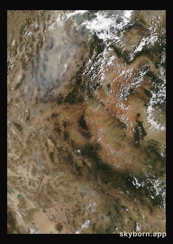 The Earth on 27 July 2024 · Colorado Plateau