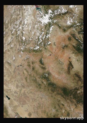 The Earth on 3 September 2024 · Colorado Plateau