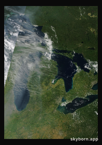 The Earth on 10 September 2024 · Great Lakes