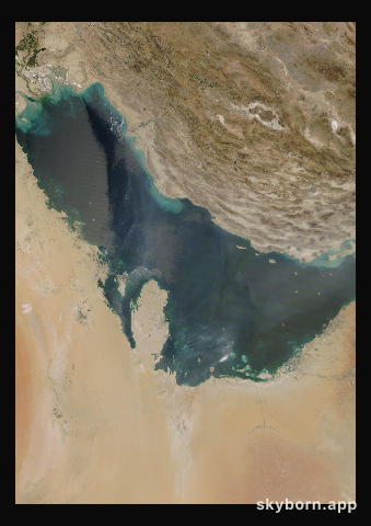 The Earth on 12 September 2024 · Persian Gulf