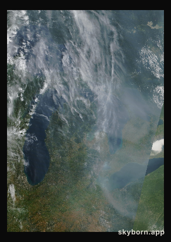 The Earth on 14 September 2024 · Great Lakes