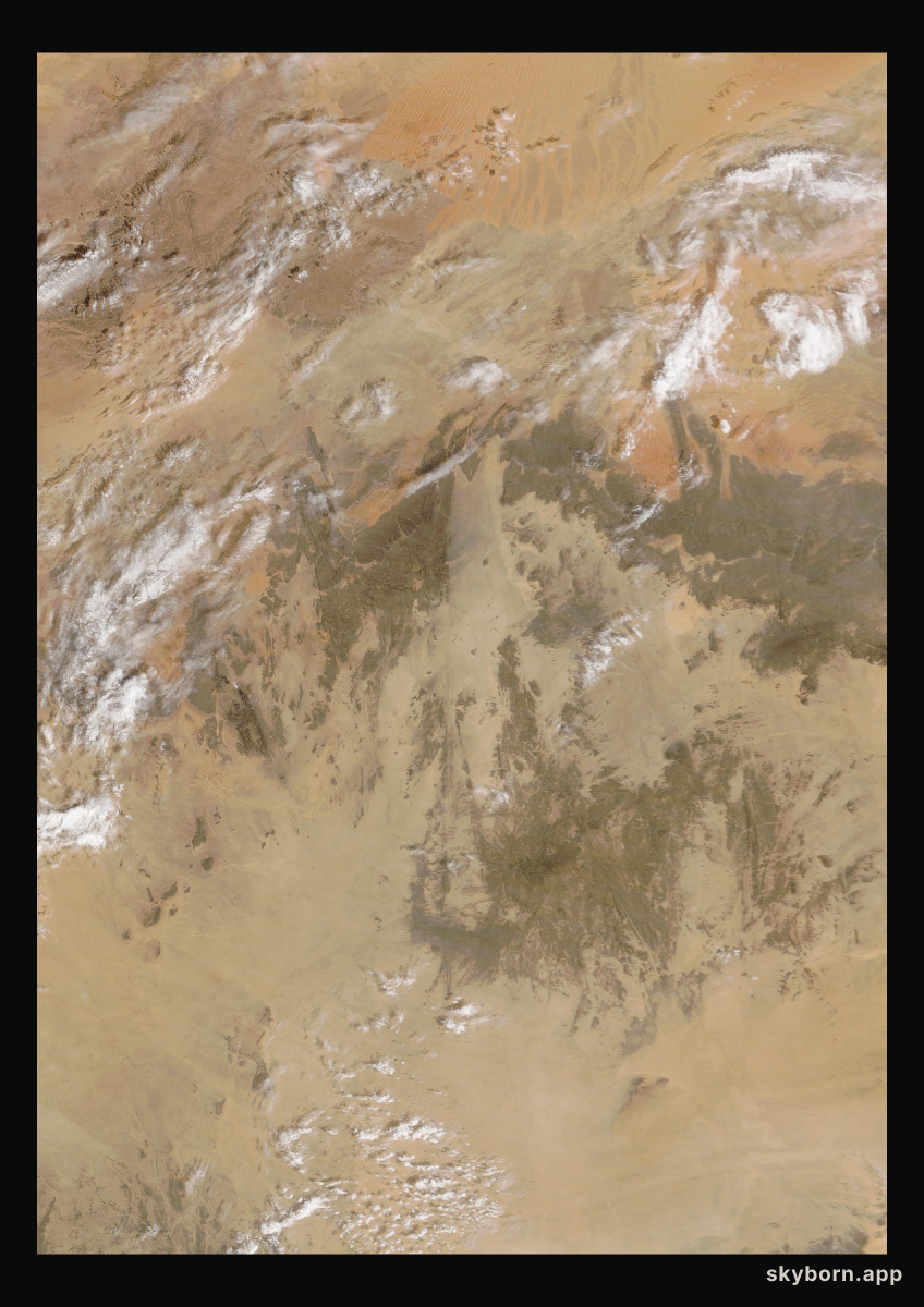 The Earth on 24 September 2024 · Sahara, Algeria