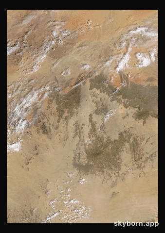 The Earth on 24 September 2024 · Sahara, Algeria