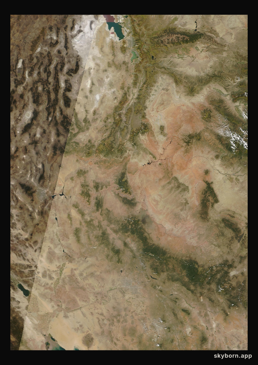 The Earth on 27 September 2024 · Colorado Plateau