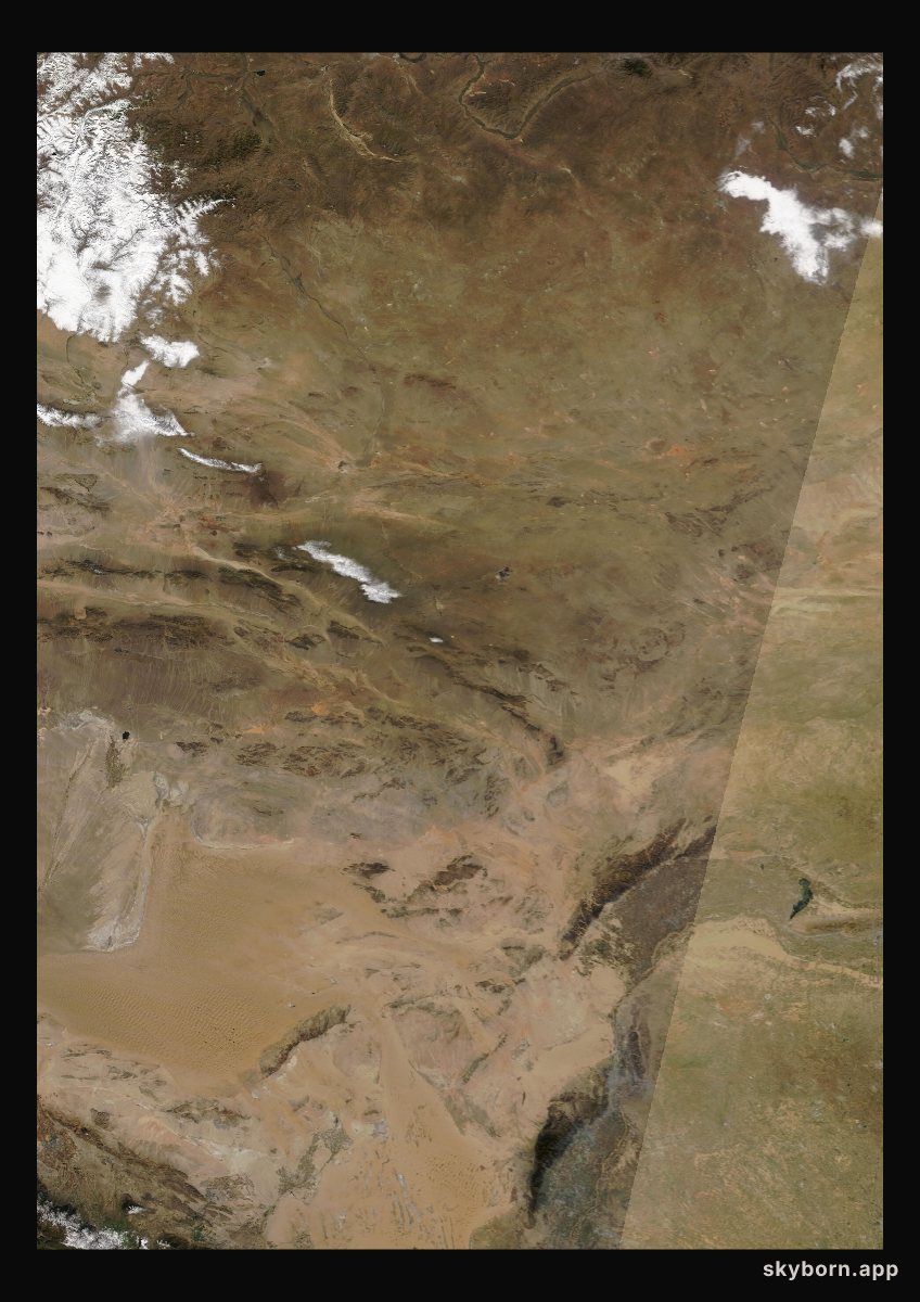 The Earth on 2 October 2024 · Gobi Desert