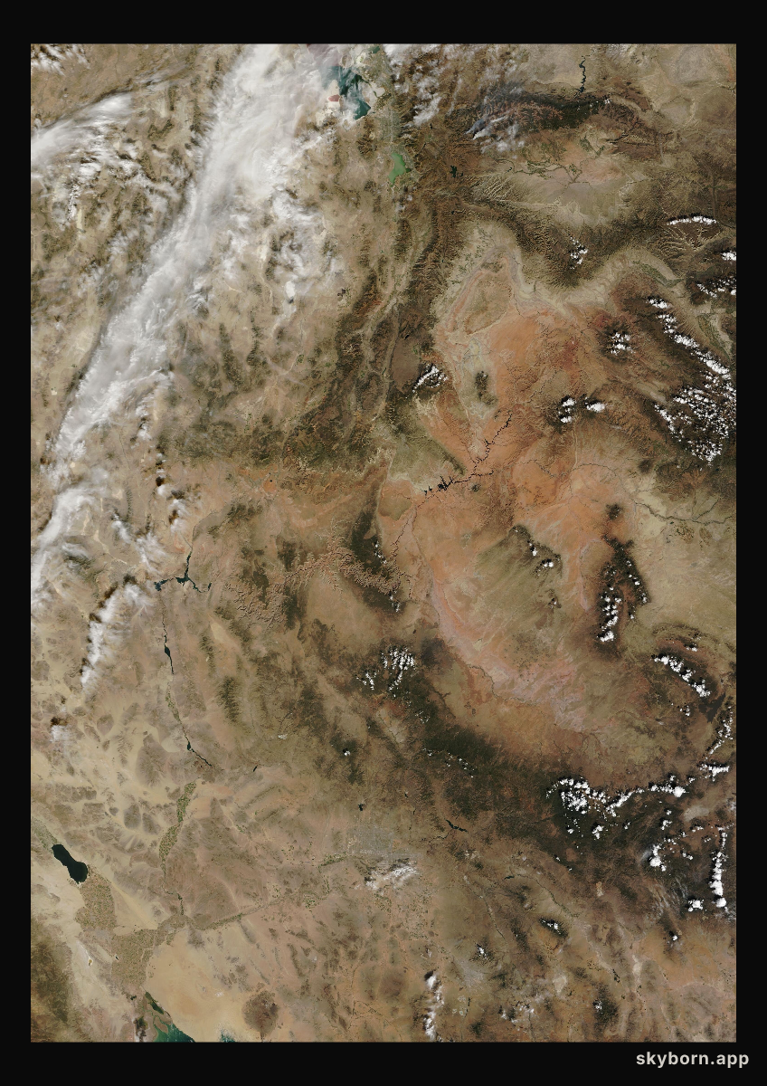 The Earth on 10 October 2024 · Colorado Plateau