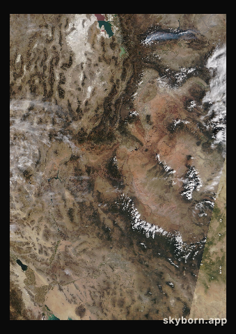 The Earth on 11 October 2024 · Colorado Plateau