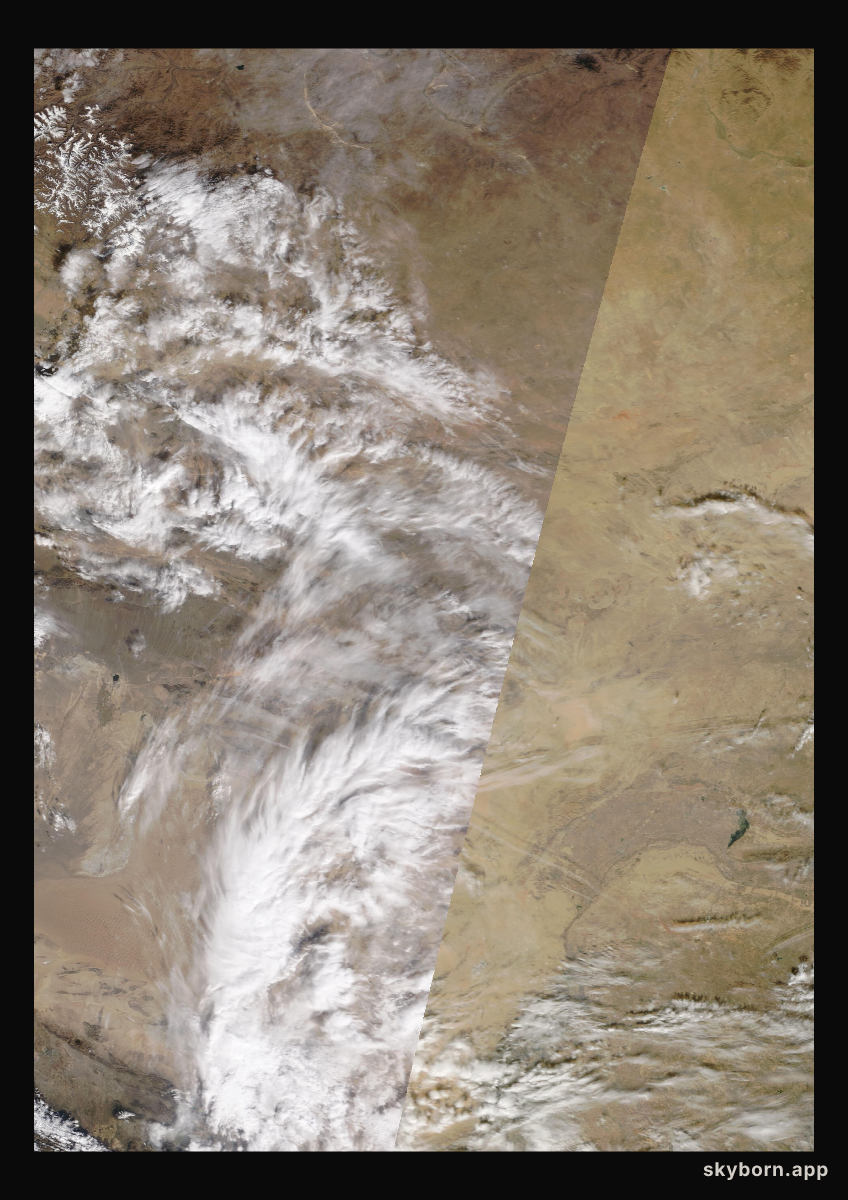The Earth on 12 October 2024 · Gobi Desert